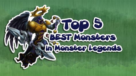 best monster legends